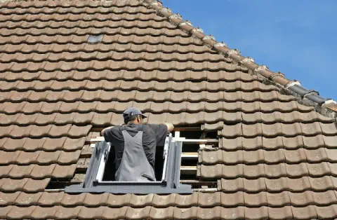Pose de velux - Lommoye
